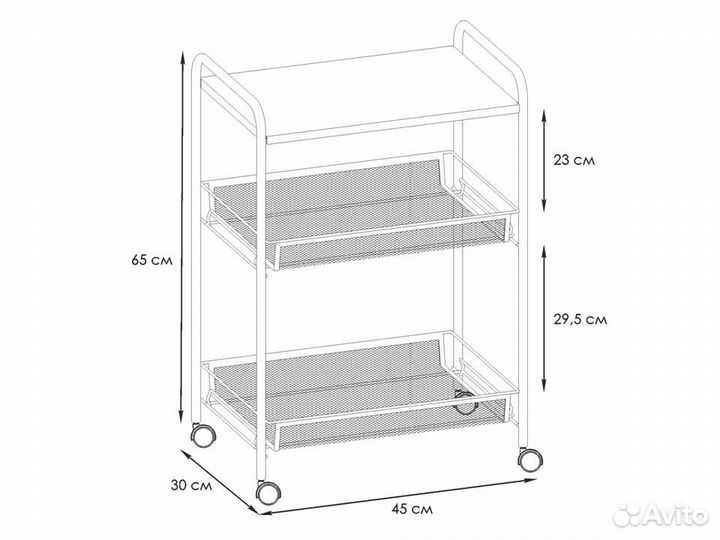 Этажерка для хранения зми Э 356 Ладья 33кс