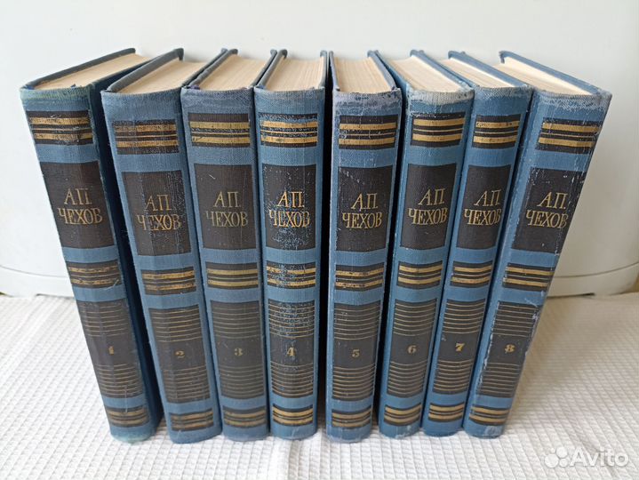 Чехов, 8 томов, собрание сочинений
