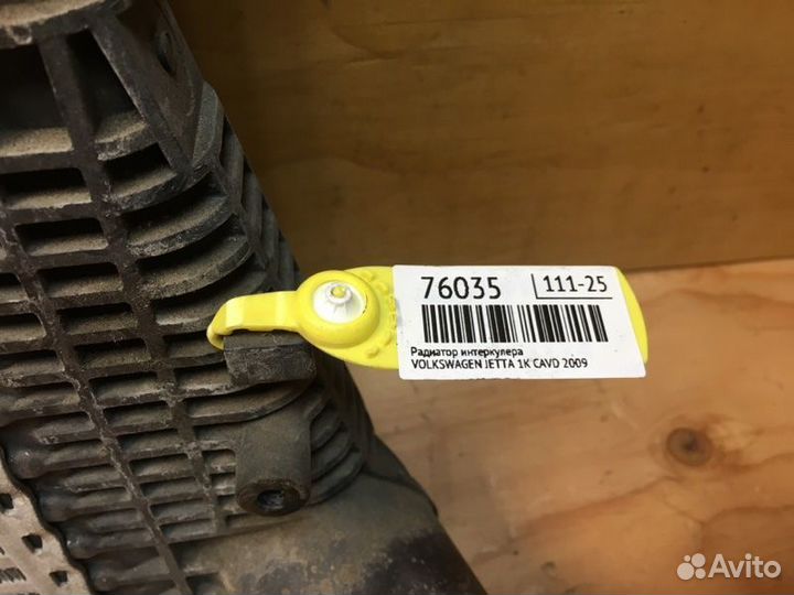 Радиатор интеркулера Volkswagen Jetta 1K2 cavd