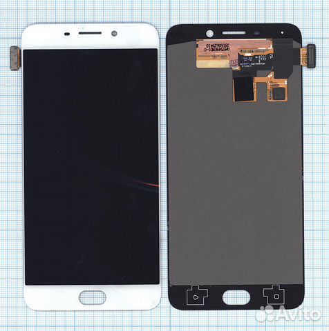 Дисплейный модуль для Oppo F1 Plus белый