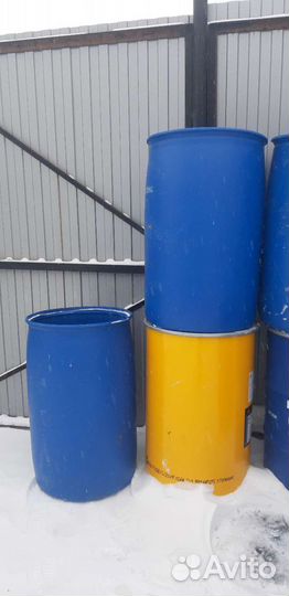 Бочки пластиковые, металлические