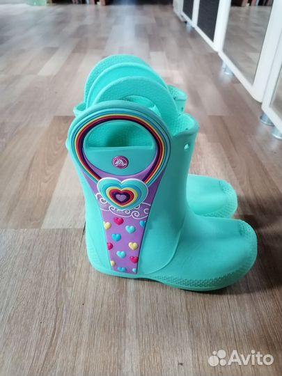 Резиновые сапоги crocs