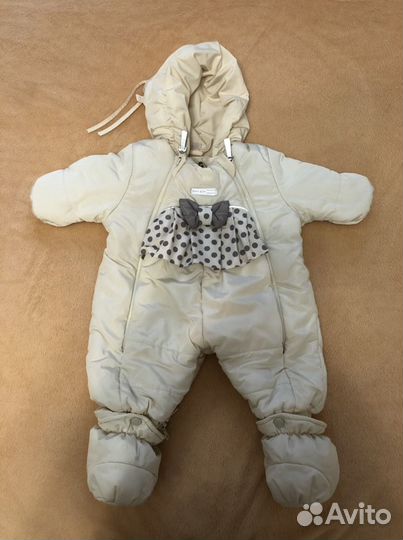 Зимний комбинезон трансформер для новорожденных