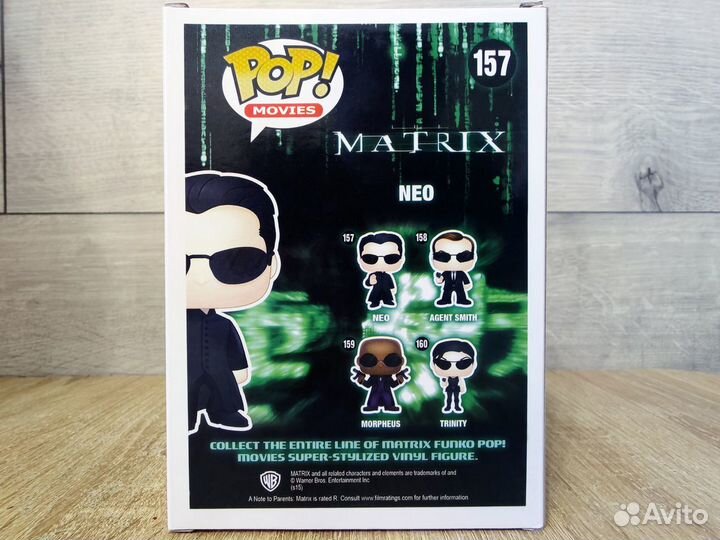 Фигурка Funko Pop Нео - Neo №157 Матрица Matrix