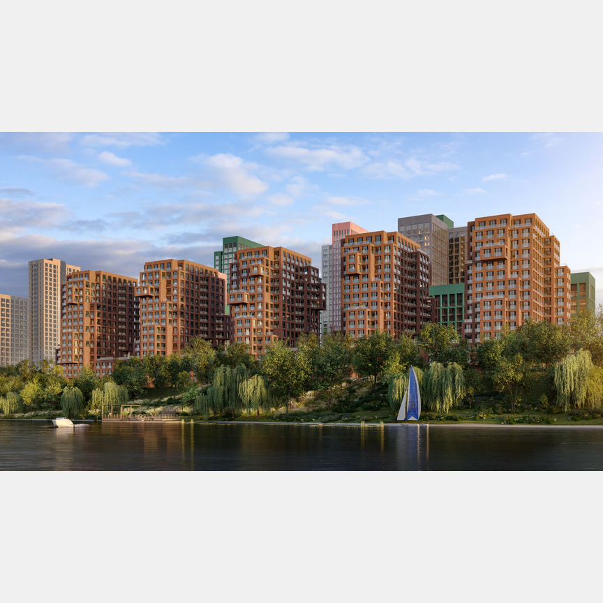 2-к. квартира, 73,2 м², 2/15 эт.