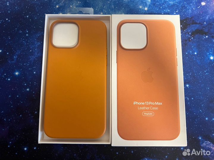 Чехол кожаный MagSafe для iPhone 13 Pro Max