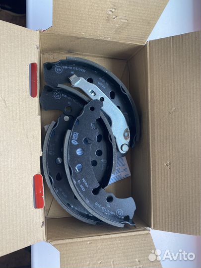 Тормозные колодки toyota yaris