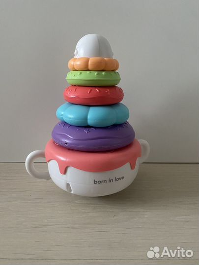 Пирамидка happy baby