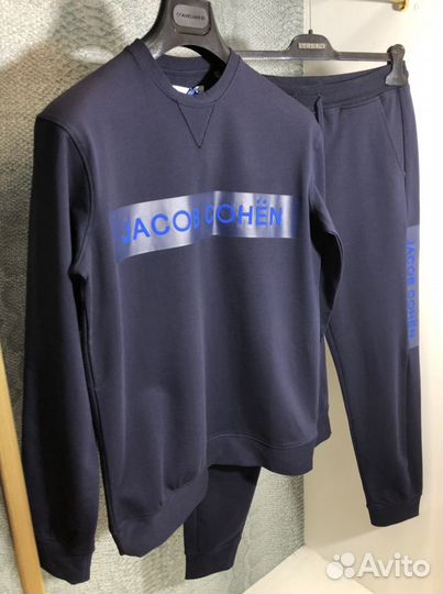 Jacob Cohen спортивный костюм с логотипом синий