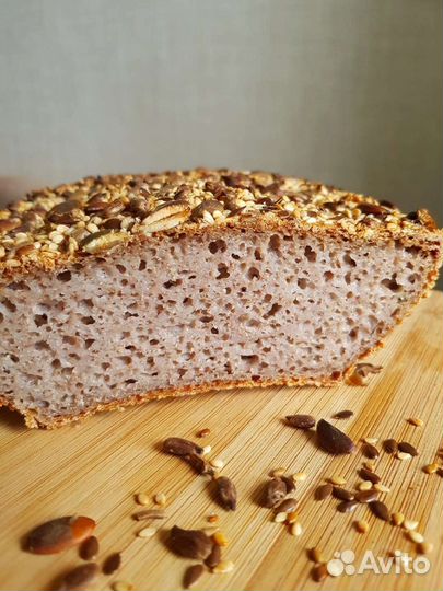 Хлеб из зелёной гречки