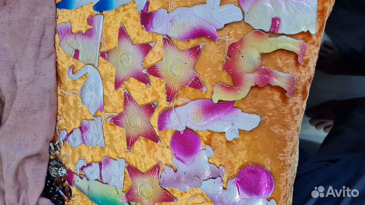 Ёлочные игрушки картонаж, СССР