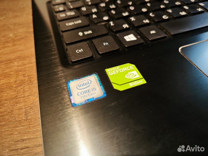 Игровой Acer core i5(7GEN), 6 ddr4, 256 ssd, 940MX
