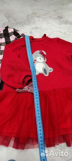 Платье на девочку 80