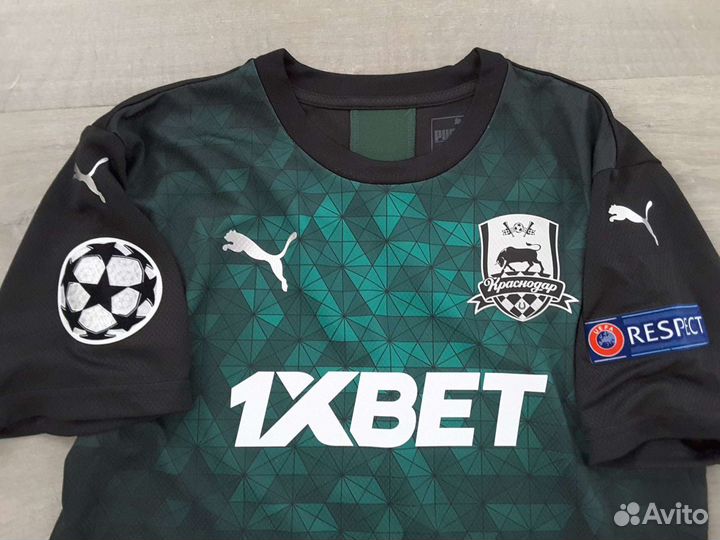 Оригинальная игровая майка фк Краснодар лч 19/20