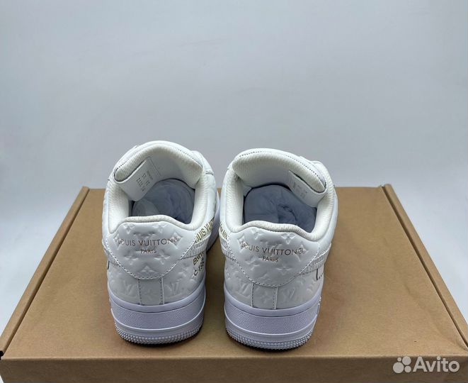 Nike Louis Vuitton x Air Force Triple White (Найк)