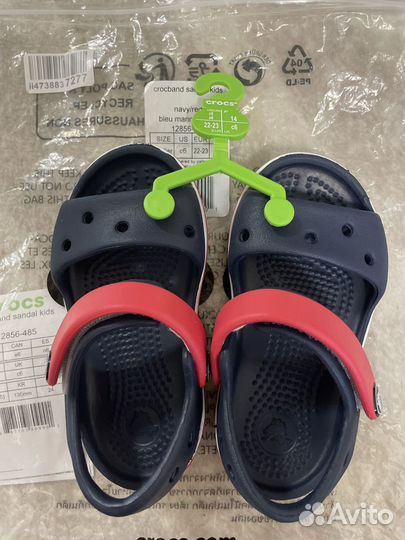 Сандалии crocs новые 22/23 eur