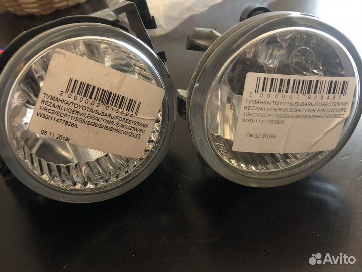 Противотуманная фара Subaru Impreza 2007