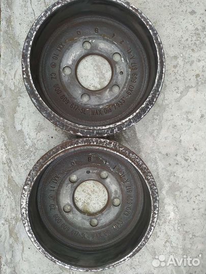 Тормозные барабаны Skoda Fabia оригинал