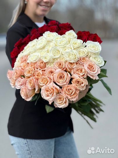 101 роза и другие цветы с доставкой