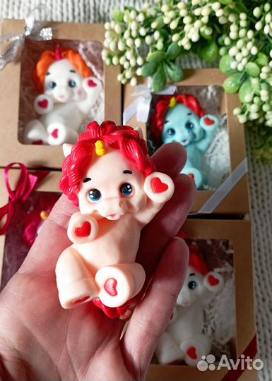 Единорожка из мыла