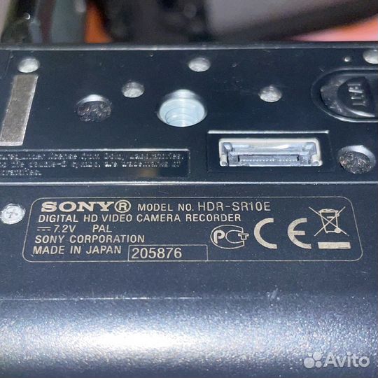 Видеокамера VHS Sony Handycam Ночная съемка