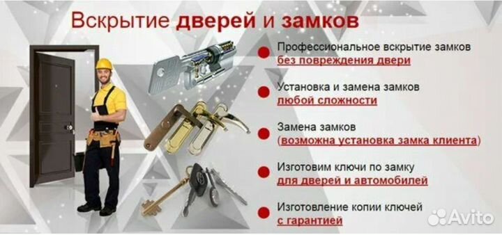 Срочное вскрытие замков в квартире