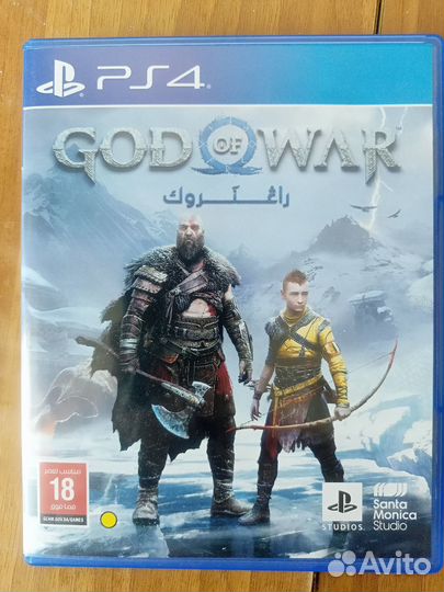 God of war ragnarok диск ps4