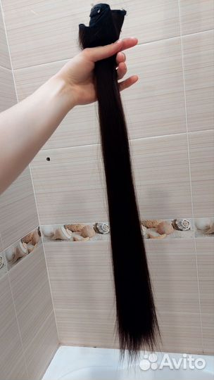 Накладные волосы / накладные пряди волос