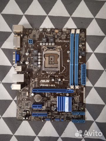 Материнская плата asus P8H61-MX сокет 1155 купить в Москве ...