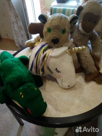 Большие мягкие игрушки. и.Единорог