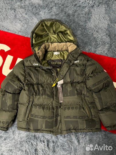 Куртка от Cav Empt в темно-зеленом цвате