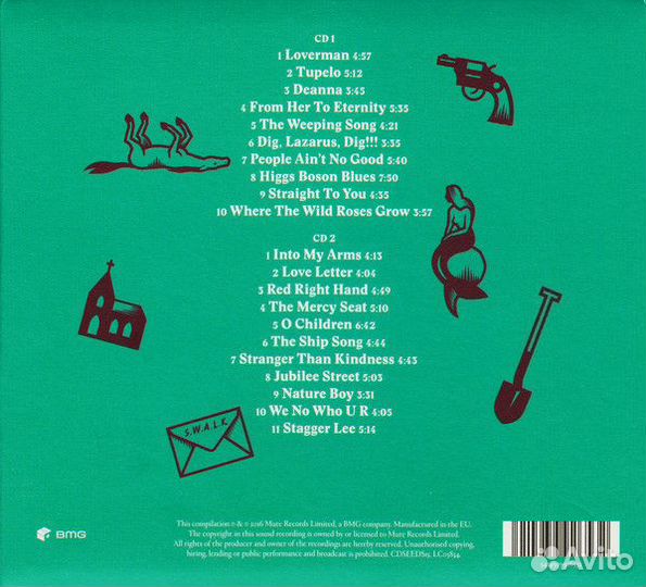 Nick Cave & The Bad Seeds - Lovely Creatures Best