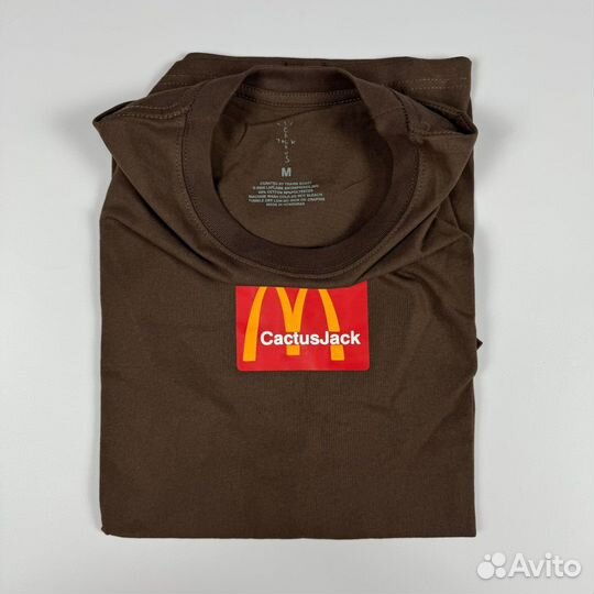 Футболка Travis Scott x Cactus Jack x McDonald's