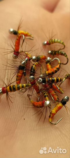 Нимфы на хариуса