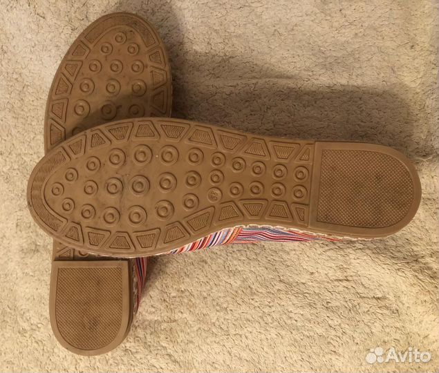 Слипоны женские D&F р.37 24 см по стельке