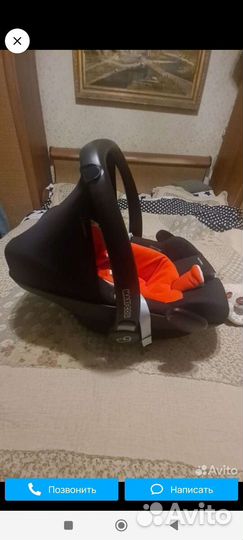 Автолюлька maxi cosi pebble plus