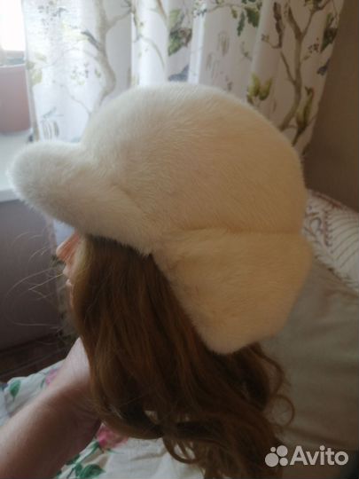 Шапка зимняя меховая женская норка