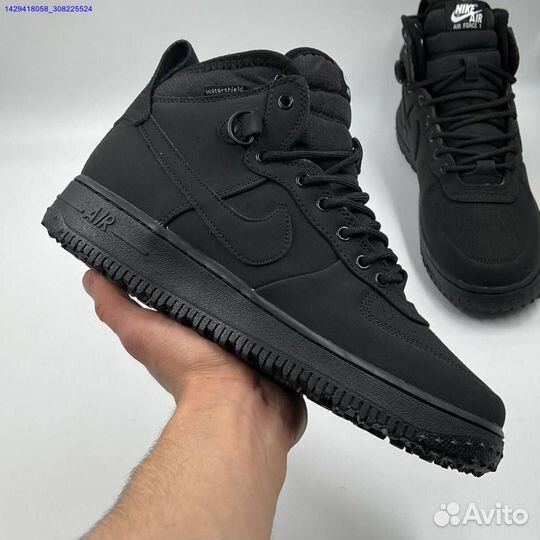 Кроссовки Nike Air Force 1 Duckboot (с мехом) (Арт.11866)