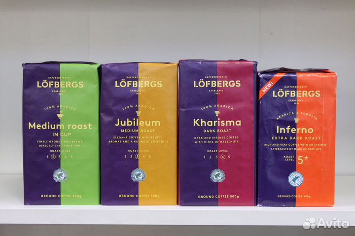 Кофе молотый Lofbergs из Финляндии