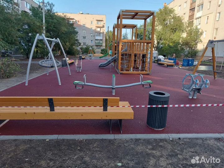 Бесшовное резиновое покрытие с гарантией