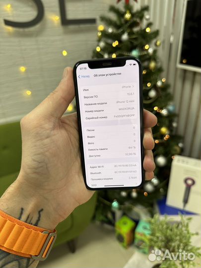 iPhone 12 Mini 64Gb. Идеал. Гарантия. Рассрочка