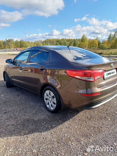 Kia Rio 1.6 МТ, 2016, 132 000 км