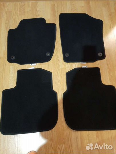 Текстильные коврики Skoda Rapid