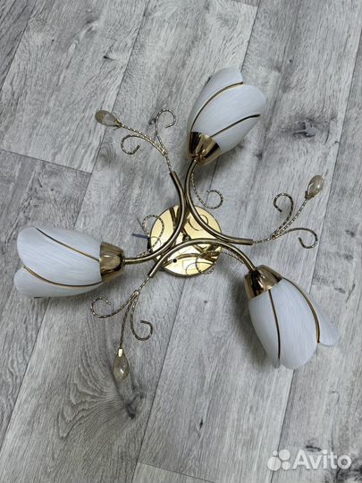 Люстра потолочная бу