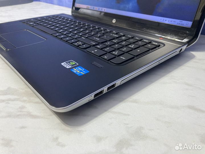 Ноутбук HP Core i7/ 16Gb/ Два SSD/ Nvidia 2Gb