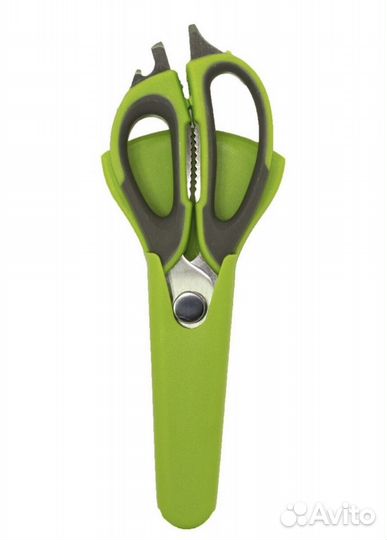 Ножницы кухонные 10 в 1, нож для фигурной нарезки