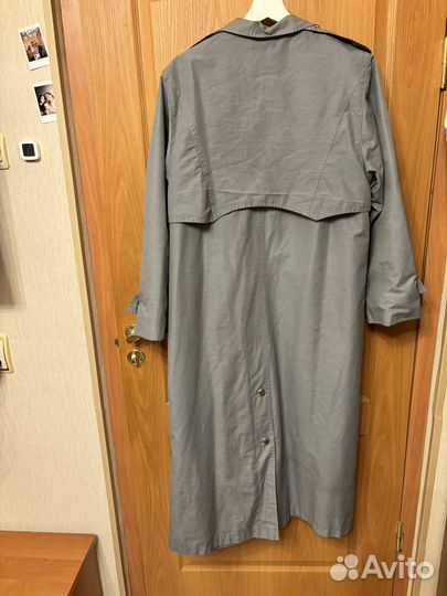 Мужской винтажный тренч