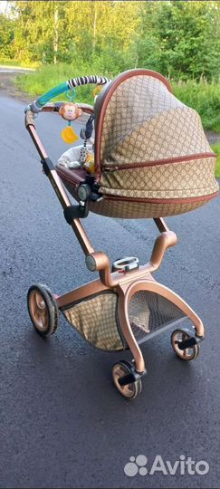 Коляска 2 в 1 Hot Mom