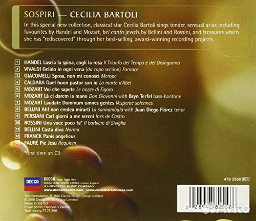 Bartoli - Sospiri - Cecilia Bartoli (1 CD)