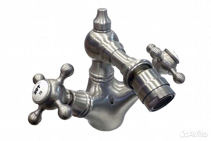 Смеситель для биде Fir Melrose цвет сатин